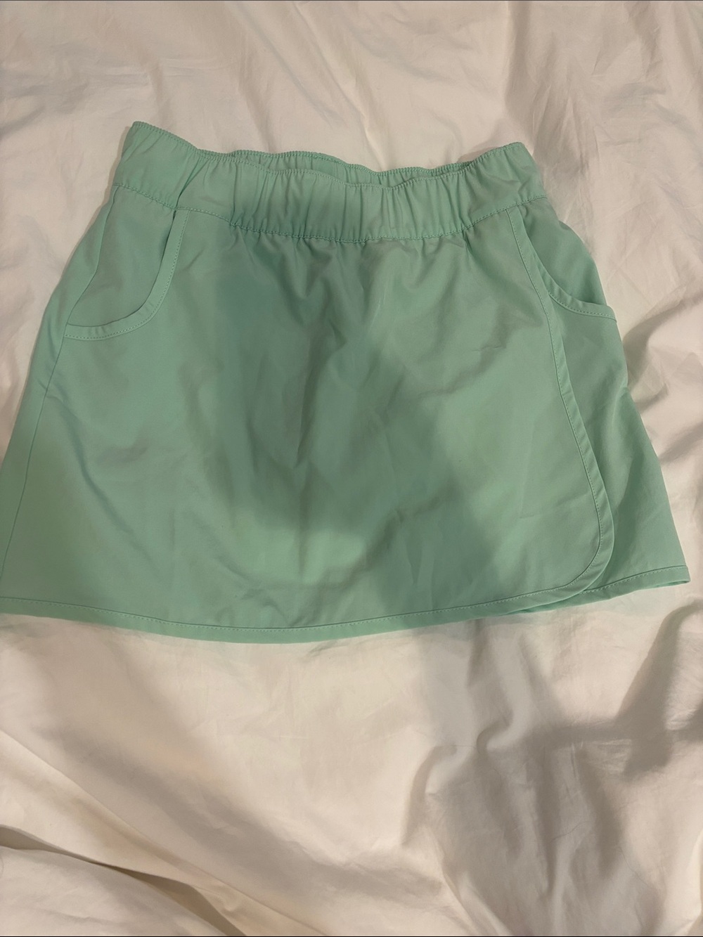 Reel Legends Mint Green Kids Skort